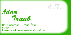adam traub business card